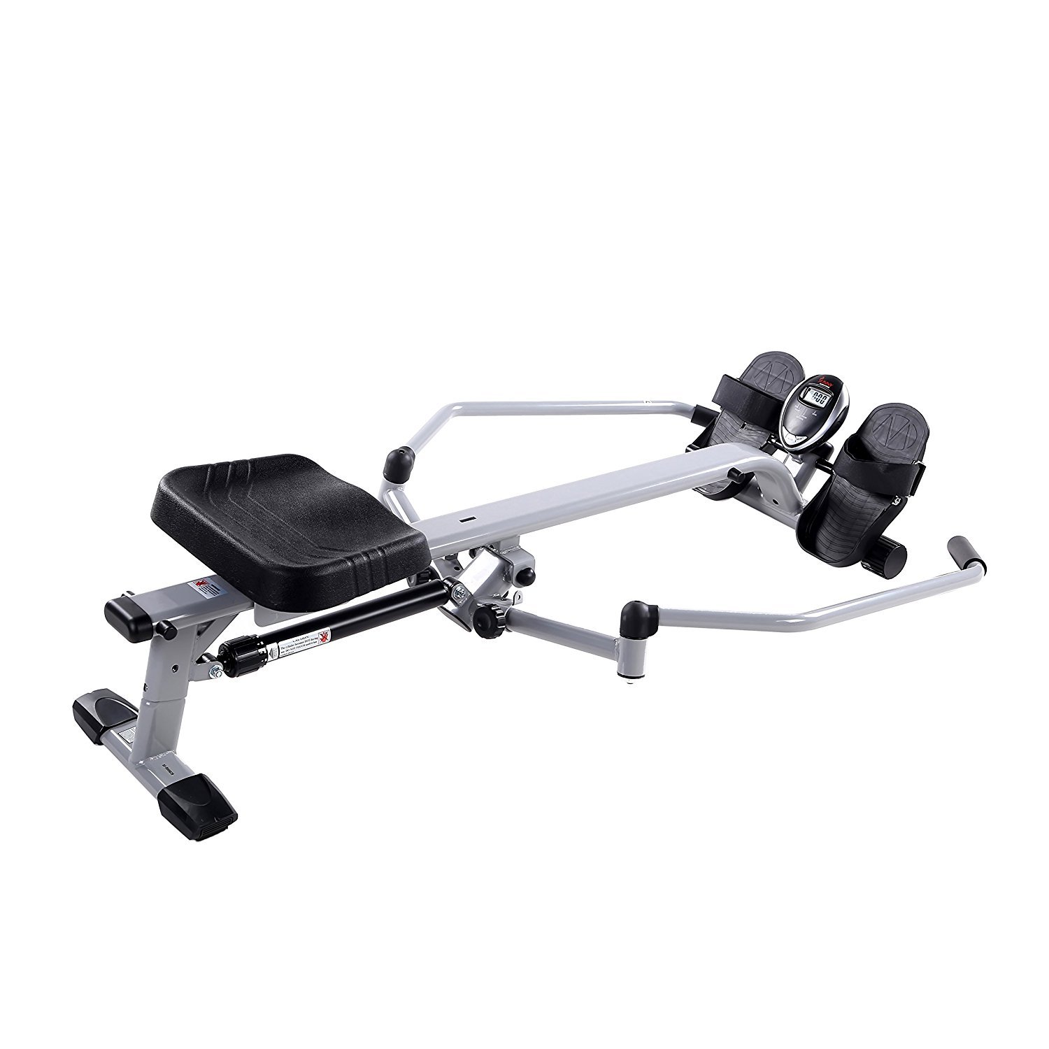 Sunny Health&Fitness SFRW5639 Full Motion Rowing Machine Rower with
