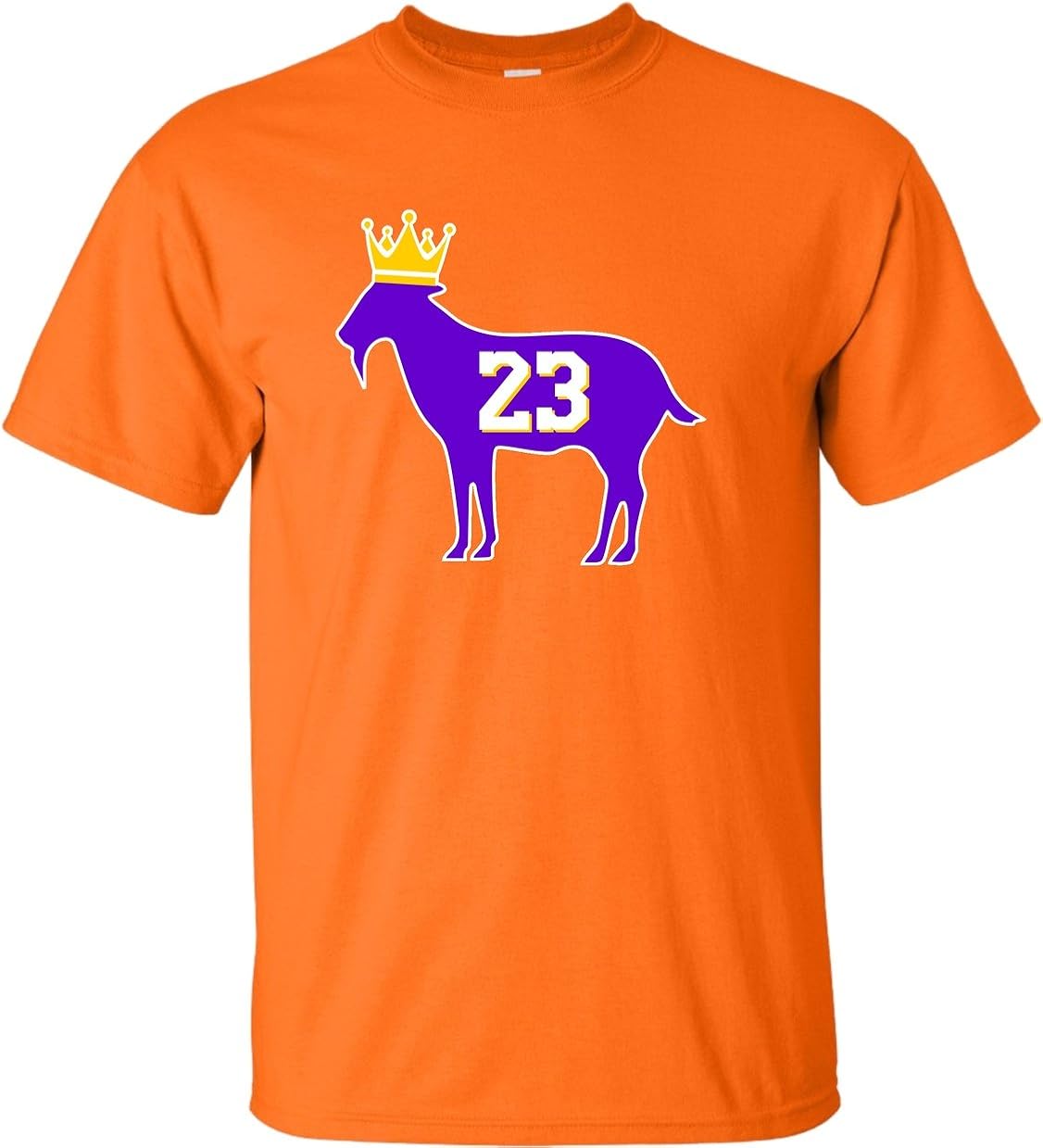 Adult Goat James G.O.A.T. King T-Shirt