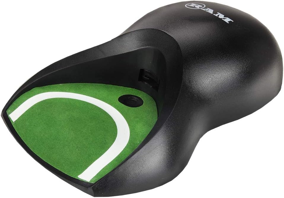 Ram Golf Automatic KickBack Golf Ball Return Putting Cup Battery