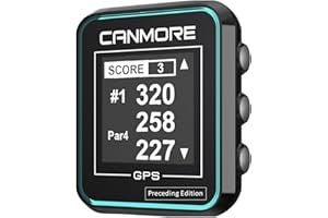CANMORE Preceding H300 Handheld GPS Golf Device, Turquoise