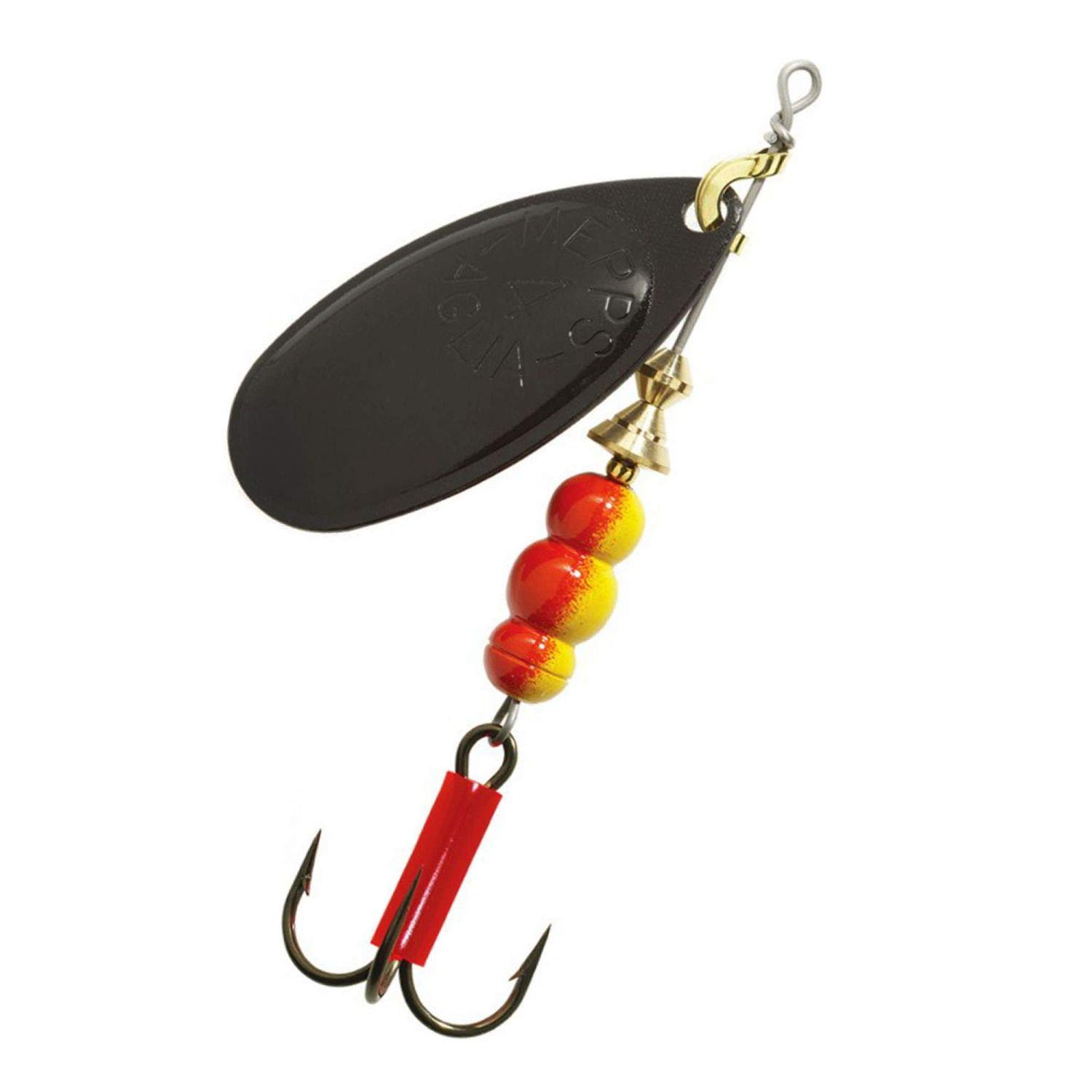 Mepps Spinner - Aglia Black Size 4-9, 9.5g, 1pc