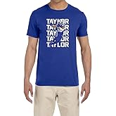 Blue Indianapolis Jonathan Taylor Text Pic T-Shirt