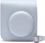 INSTAX Mini 12 Accessory Kit Camera Case Photo Album Cards Pegs Clay White view 3