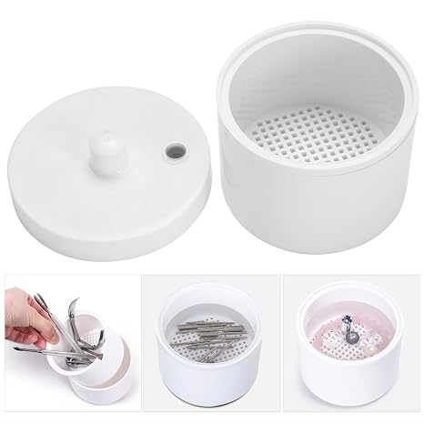 Durchsichtige Kunststoff-Box Für Nageldesign-Werkzeuge – Mit Deckel, Wasserdicht & Praktisch