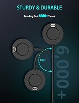 Bicmice Garmin Watch USB Charging Cable 3.3Ft Fenix 5 6 7 Forerunner Vivoactive view 5