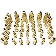 TL TOOLEGIN 1/4" Air Hose Fittings, 36 pcs Quick Connect Air Compressor Accessories Kit, Air Compressor Fittings with A Sturdy Storage Case, 300 PSI