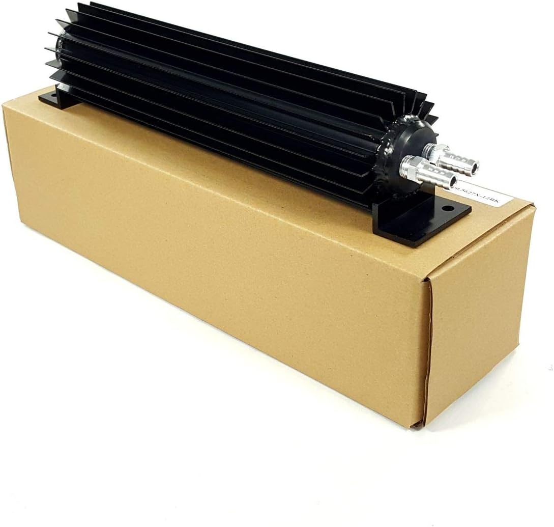 Ispeedytech Transmission Cooler 12" Inch Aluminium Dual