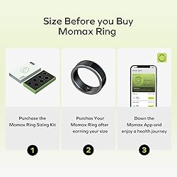 momax Smart Ring, Sleep Tracker & Fitness Tracker