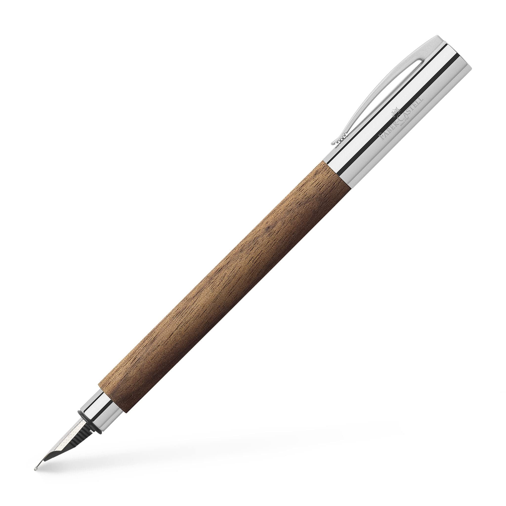 Faber-Castell Ambition Walnut Wood EF Fountain Pen