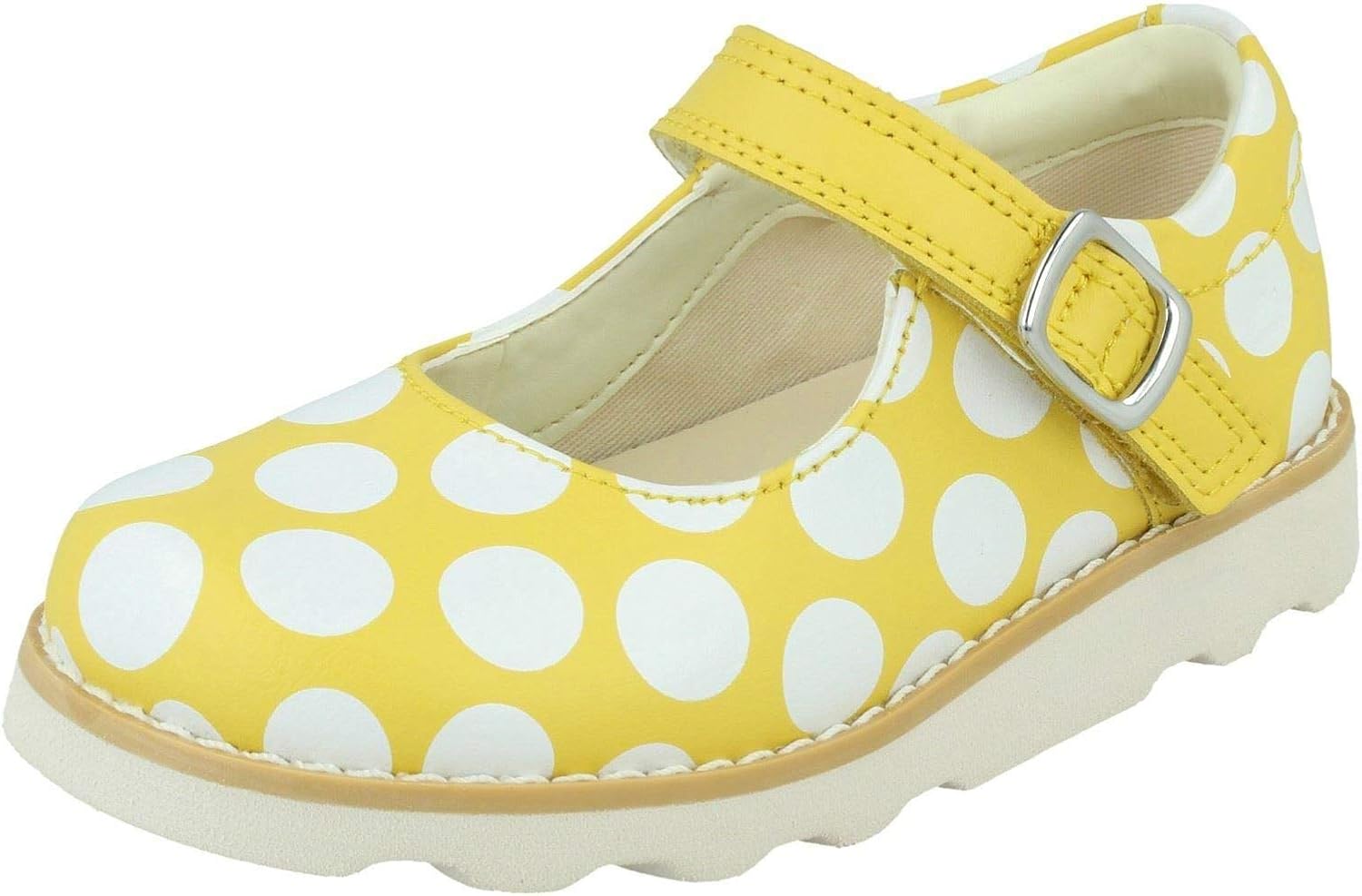 clarks yellow baby shoes