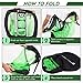 Proshot Sports Pop Up Golf Chipping Net Outdoor Indoor Golfing Target Accessories and Backyard Portable Practice Swing Game with Foam Training Golf Balls