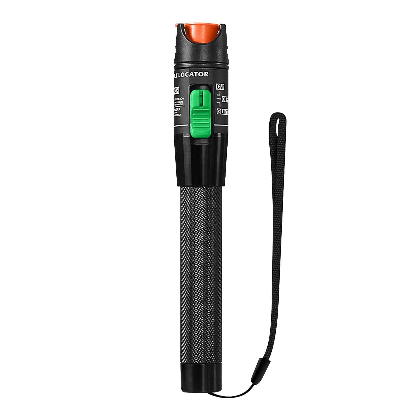 Fiber Optic Tester 30MW Visual Fault Locator Optical Cable Tester SC/FC/ST 2.5mm Interface VFL 30km Range for CATV Telecommunications, Network Cable Tester