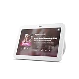 Amazon Echo Show 8, With Spatial Audio, Smart Home Hub, ideal for open living spaces, Designed for Alexa+, Glacier White