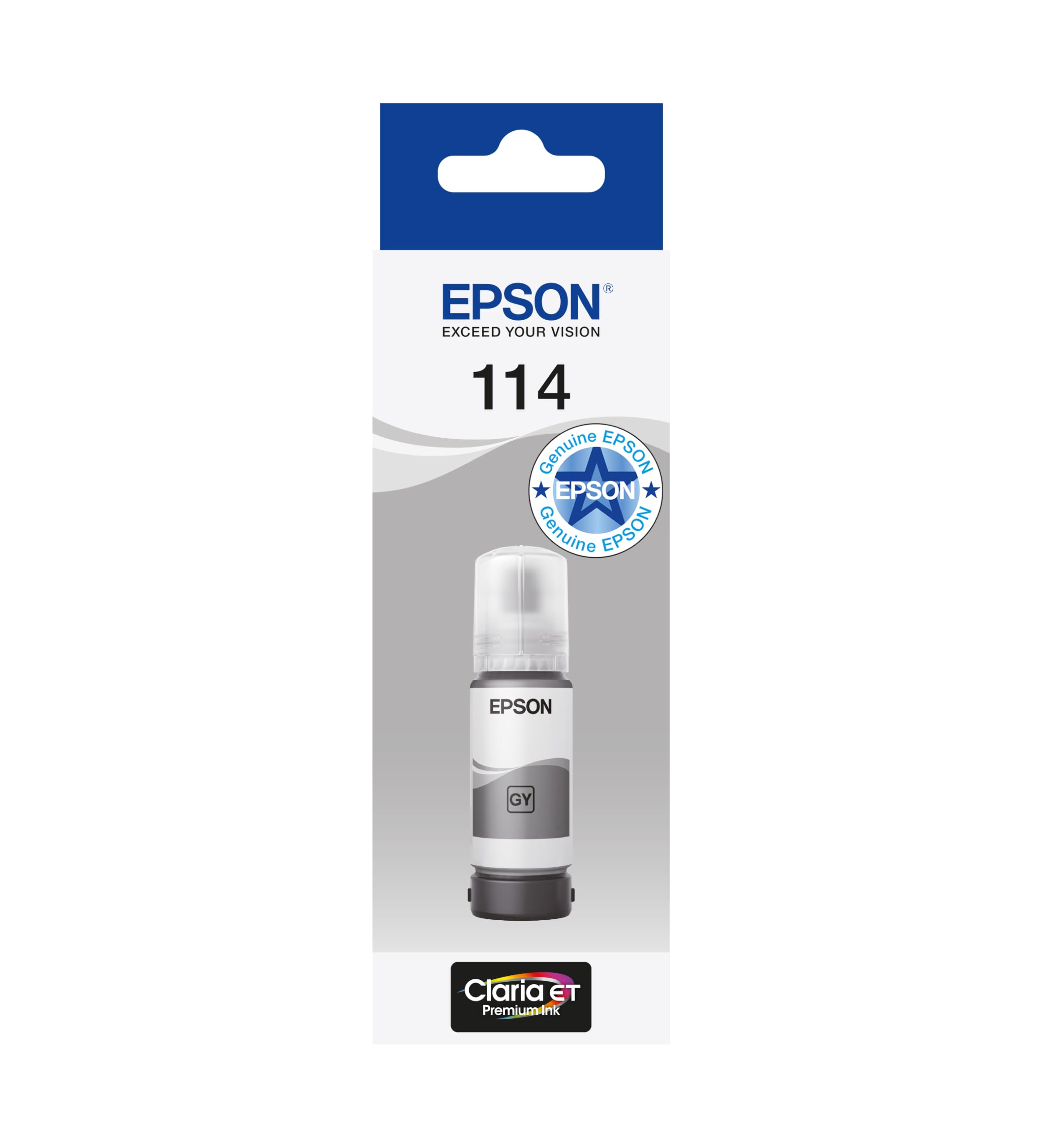 EPSON - 114 EcoTank Grey Ink Bottle