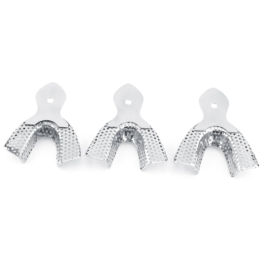 BRITEDENT Sideless Posterior Impression Bite Trays 50/Pk (33864