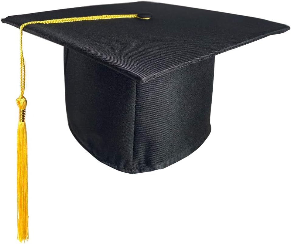 VADOO Doktorhut (Studentenhut) Graduation Cap,für High School Bachelor