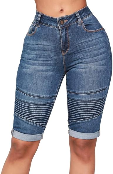 knee length skinny jeans