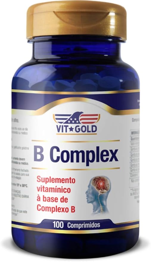 B Complex, 100 Comprimidos - Vit Gold