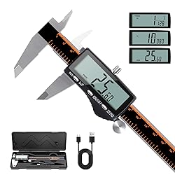 HARDELL Digital Caliper, Rechargeable Calipers with