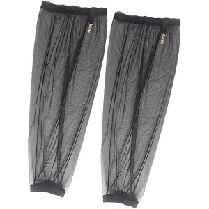 Mesh Leg Sleeve Protector Portable Summer Leg Gaiters Cover for Camping Outdoor Sports Fishing Backpacking