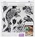 Prima Marketing Iron Orchid Designs Decor Clear Stamps-Koi and Peony, 12