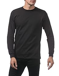 Pro Club Men's Heavyweight Cotton Long Sleeve Crew