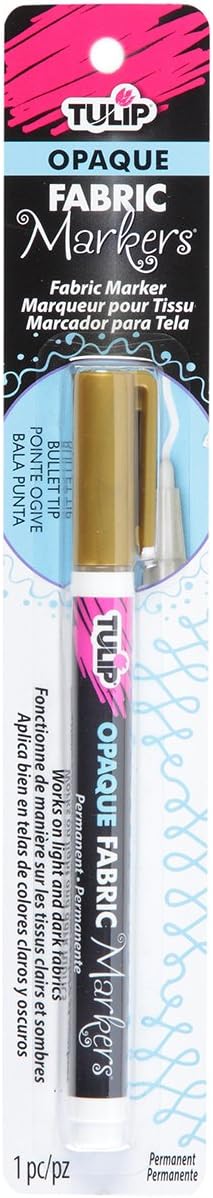 TULIP Opaque Fabric Markers, Gold