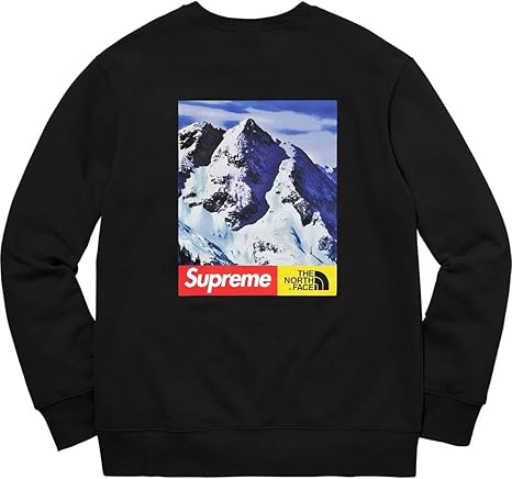 supreme north face mountain crewneck
