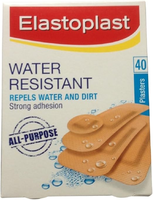 Elastoplast Water Resistant Plasters (40) 6 packs Amazon.co.uk