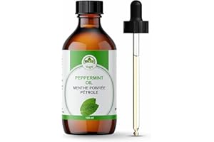 Yogti [Canadian Brand] Peppermint Oil with Dropper, 120 ml (Pack of 1)