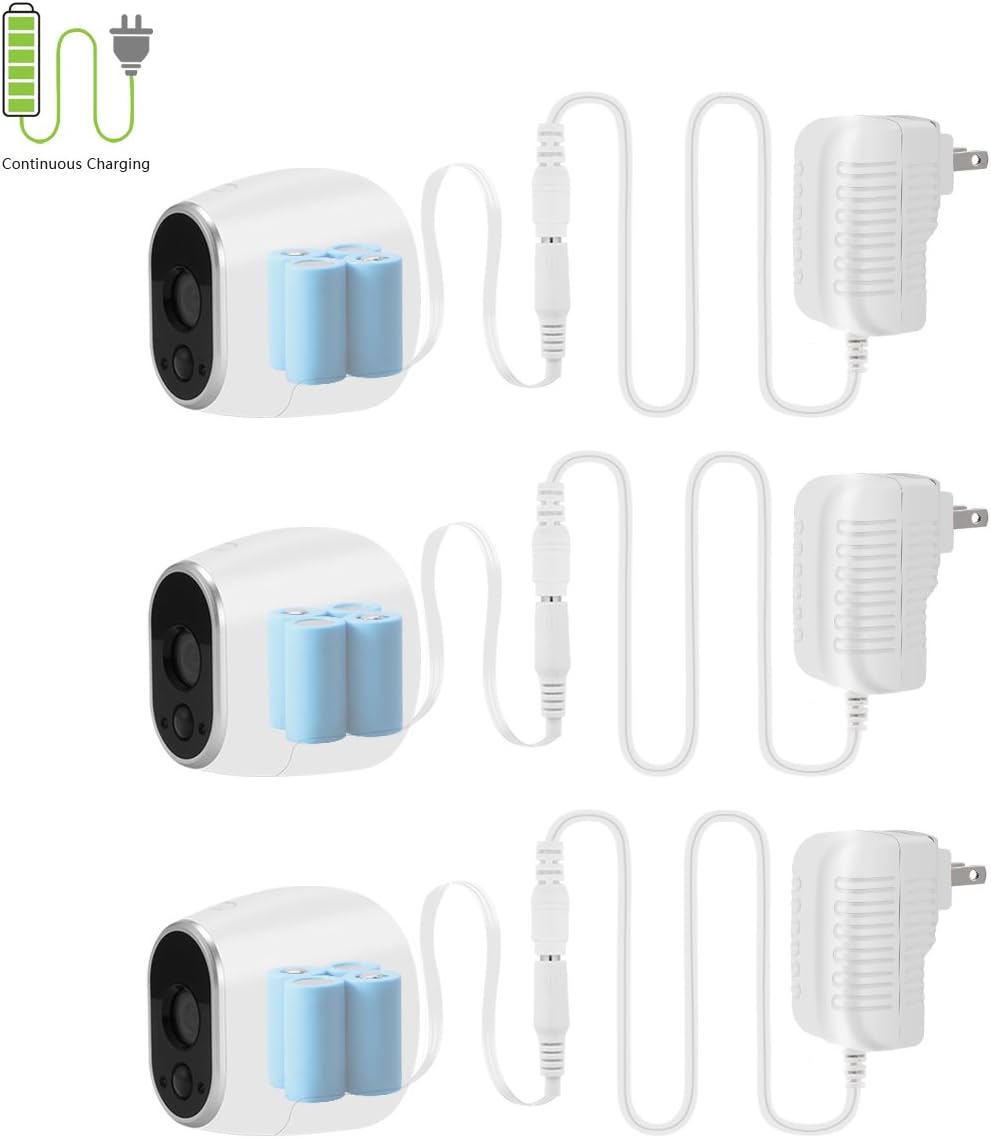 Lanmu Power Adapter For Netgear Arlo Security Camera Adapter View