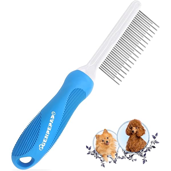 Flea Comb For Cats That Kills Fleas FURemover Pet Grooming Brush & Flea Comb Set - Dual Sided Brush For Dogs & Cats Dog Cat Grooming Tool