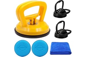 Jefuzh Dent Puller,Dent Remover Tool for Car,Car Dent Puller Kit Car Dent Removal Kit Glass,Screen,Tiles Lifting,Objects Moving(3 Pack)