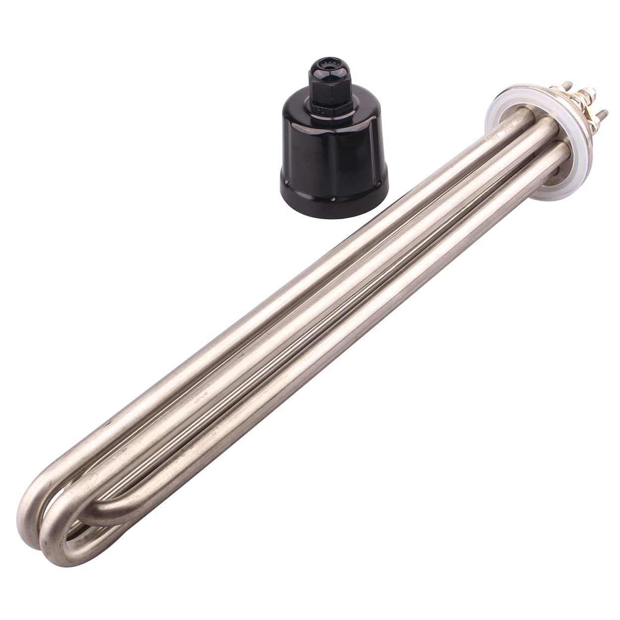 Heating Element - 220/380 12kw 2 Inches Tri-clamp DN50 with Black Cap & Silicone Ring