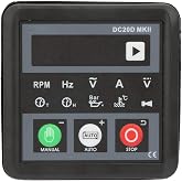 Generator Controller,DC20D MKII Electronic Generator Controller Module ,Control Panel for Engine or Generator, Auto Start/Stop, and Alarm Indication
