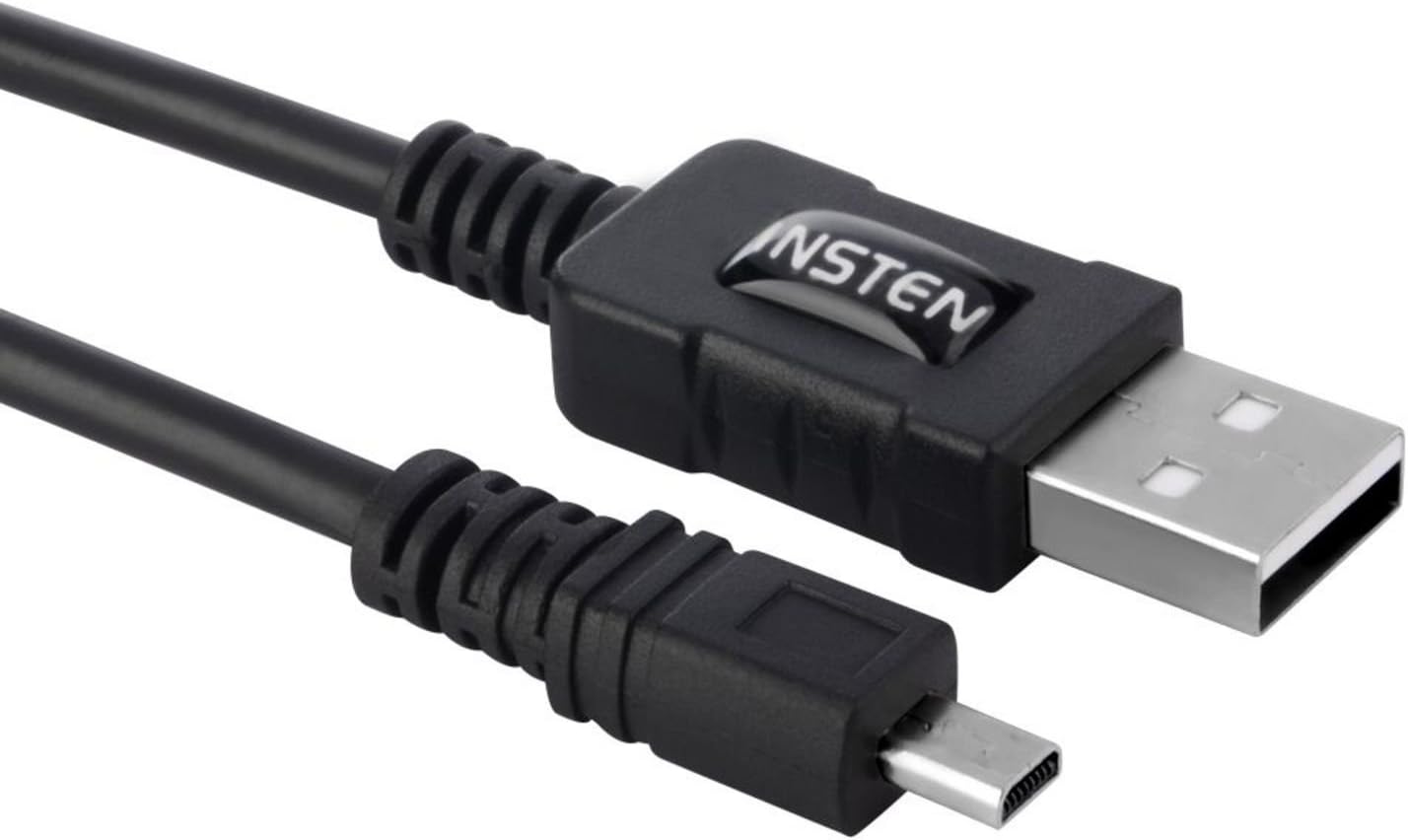 Insten Replacement USB Cable UC-E6 Compatible with Nikon Coolpix P50 S520 L18 L16 L110 S210