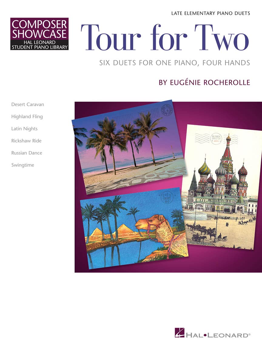 Tour for Two. Piano 4 Hands.: Hlspl Composer Showcase Nfmc 2024-2028 Selection 1 Piano, 4 Hands (Hal Leonard Student Piano Library)