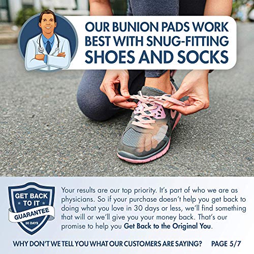 Dr. Frederick's Original Tailor's Bunion Pads 4 Pads Soft Gel