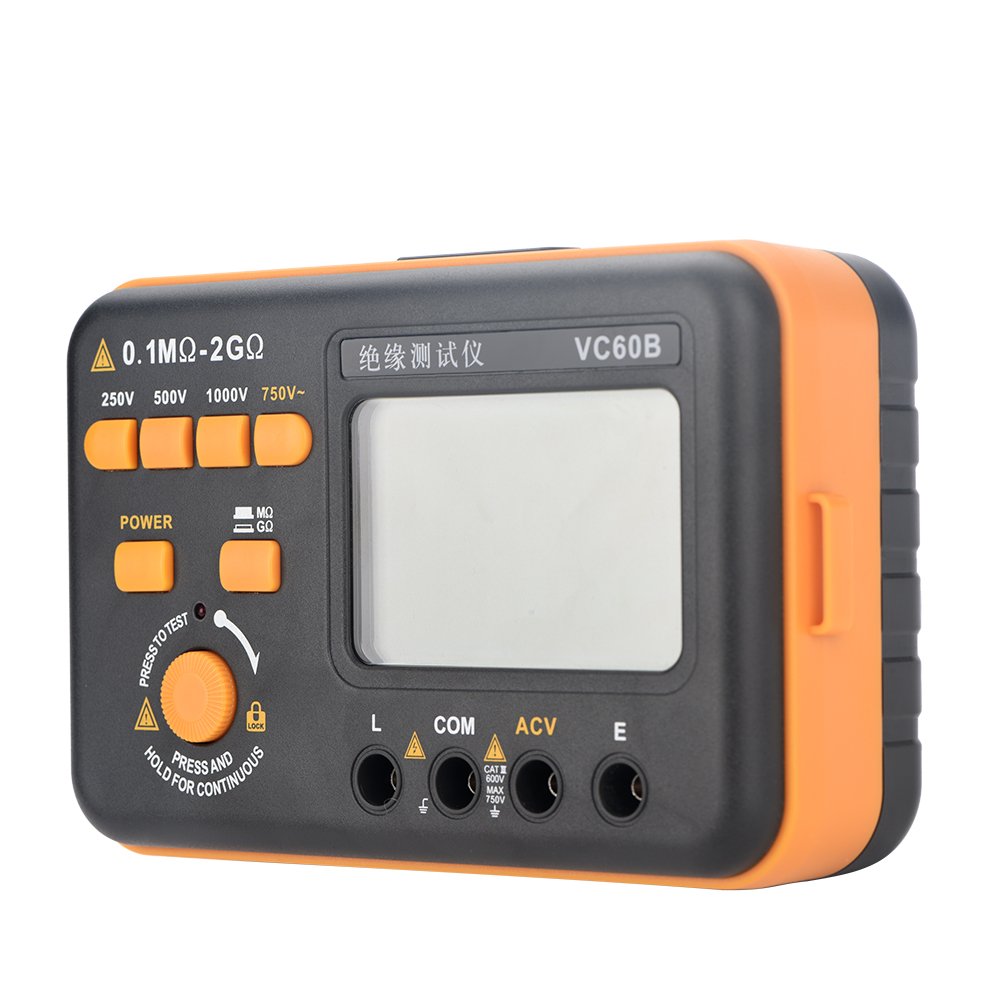VC60B 3 1/2 digit multi-function digital megger (without battery), Testers And Detectors