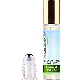 Botanical Beauty LILY OF THE VALLEY FRAGRANCE OIL ROLL-ON 0.338 FL OZ (10 ML) Rollerball Perfume, Alcohol-Free, Long Lasting