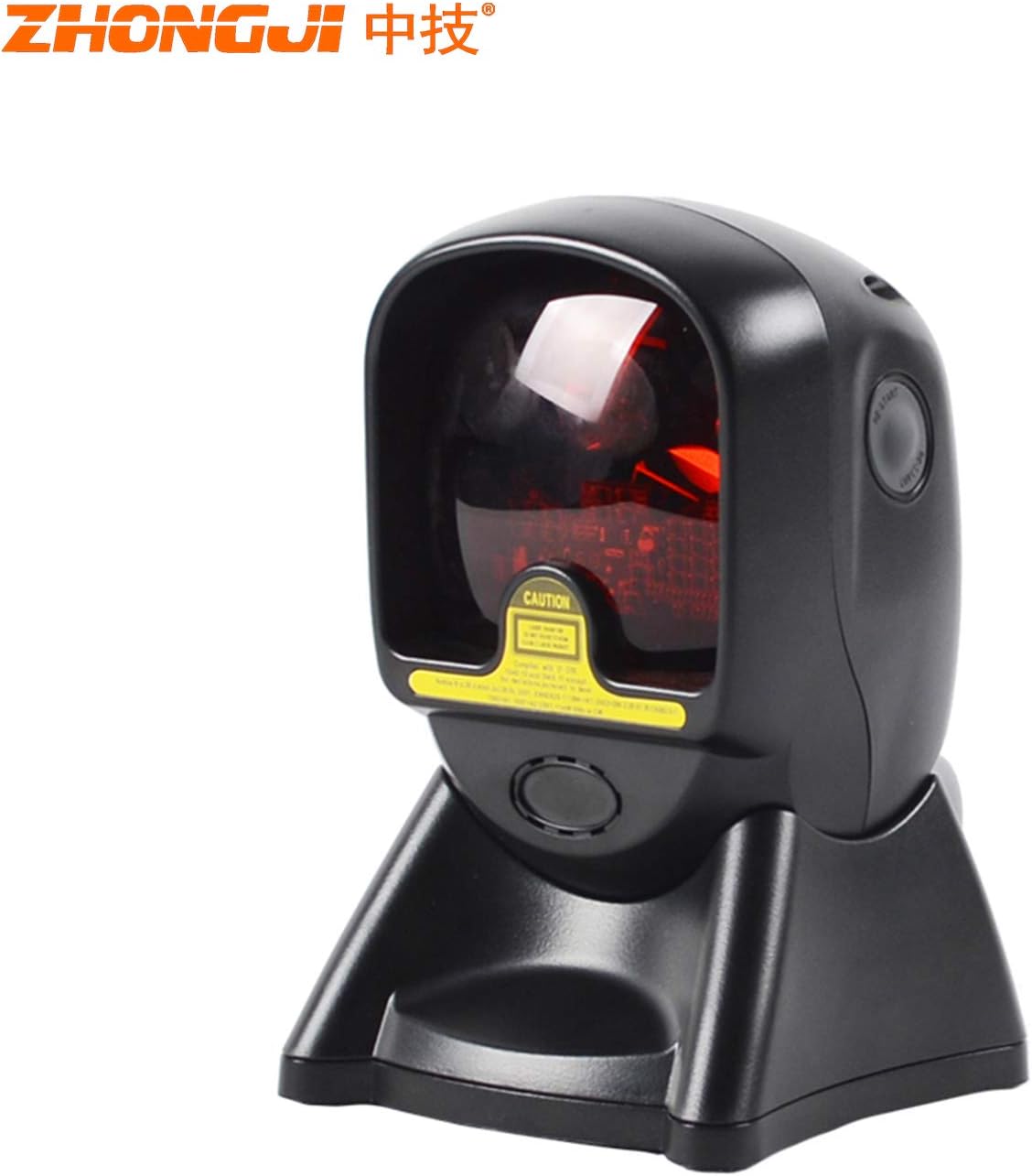 ZHONGJI ZJ-9120 Hands-Free Automatic 2D QR Barcode Reader with USB