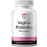 Natural Foundation Supplements Vaginal Probiotics Supplement Supports PH Balance & Intimate Flora 240 Tablets 3 Billion CFU (240, Vaginal Probiotics)