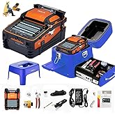 D YEDEMC SM&MM Six Motor Core Alignment Fiber Fusion Splicer Automatic FTTH Fiber Optical Welding Splicing 5S Heating 15S (Ai-9)