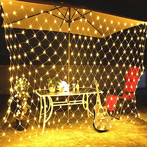 MIRADH Led Net Mesh String Lights Diwali, Christmas Treewrap Wedding Outdoor Party Garden