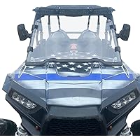 Full Clear Windshield Compatible with 2014-2021 Polaris RZR XP 1000/ 4 1000 /S 1000/ TURBO / 4 TURBO, RZR 900/4 900 / S 900/X