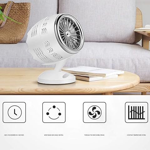 Anam Safdar Butt Mini Desktop Eagle Eye Heater Heating Wire Air Convection Whole House Cycle Double Gear Adjustable Quiet and Soft