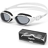 VegoVia Adult Swim Goggles for Men Women Swimming Goggles Pool Anti-Fog/UV Water Swim Glasses Goggle with Case