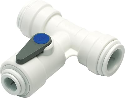 John Guest Acetal Angle Stop Valve 3/8" Push-fit 15mm BSP Thread ASV4 Water