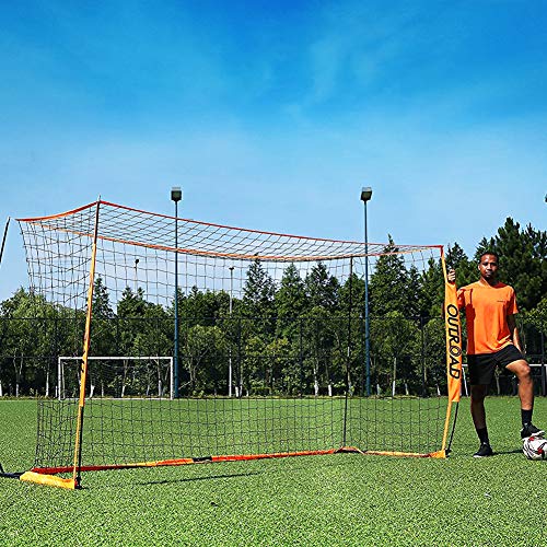 Outroad-Portable-6x4-ft-12x6-ft-Soccer-Goal-for-Backyard-Practice-Bow-Style-Soccer-Net-Metal-Basic-Soccer-Net-for-Practice-Goal-Post-for-Soccer-wCarry-Bag