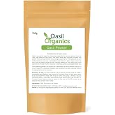 Qasil Organics - 100% Pure Qasil Leaf Powder - Deep Pore Cleansing Facial &amp; Body Mask - Hair Cleanser &amp; Mask - Soap Free - 3.5 oz